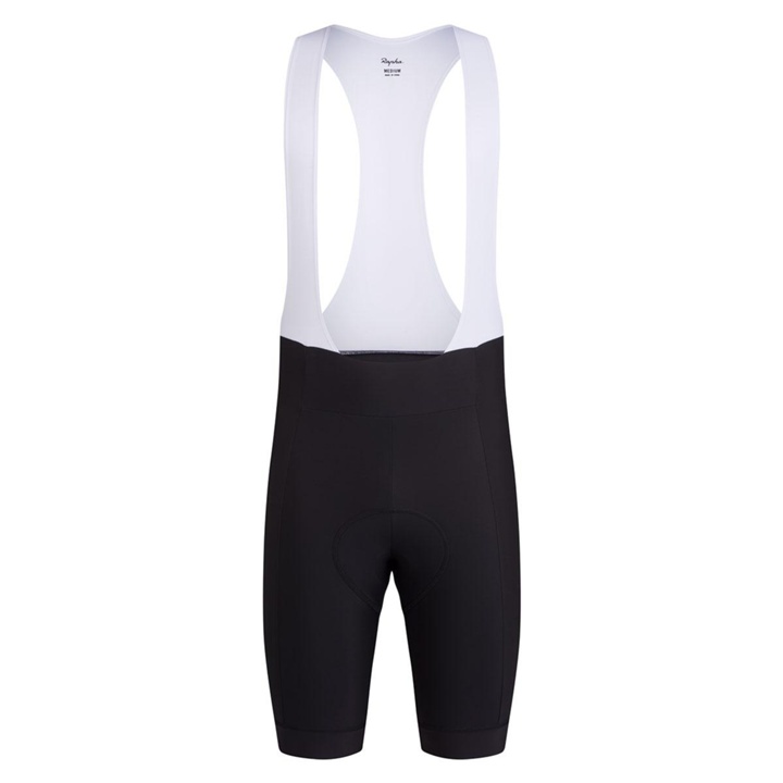 Rapha Core Bib Shorts Cykelbyxor Black/White - Klädstorlek S -