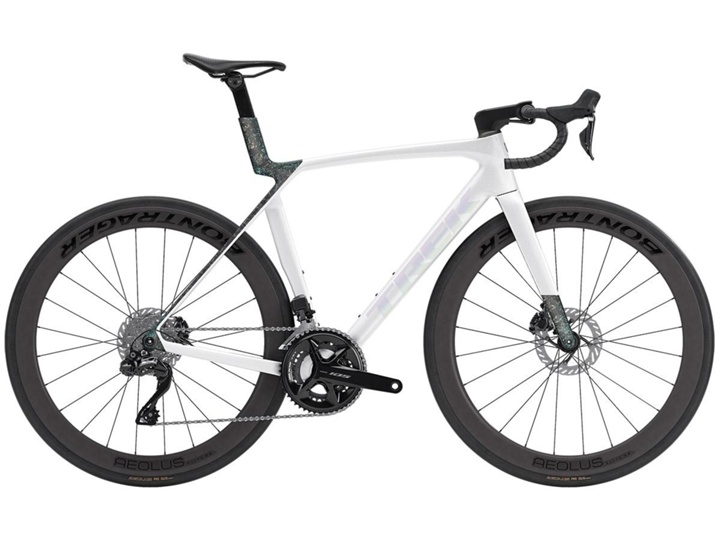 Trek Madone SL 6 105 Di2 Racercykel Gloss Crystal White/Matte Deep Smo