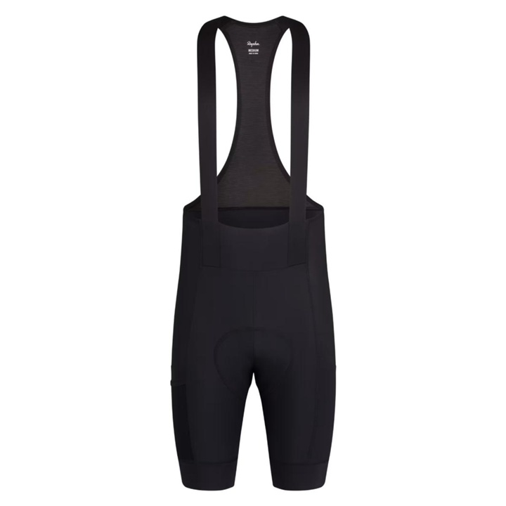Rapha Brevet Element Cargo Bib Shorts Cykelbyxor Black - Klädstorlek X