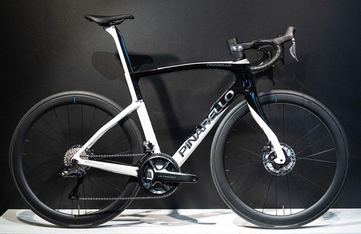 Pinarello F DISK R8170 Ultegra Di2 Razor White - Ramstorlek 54 -
