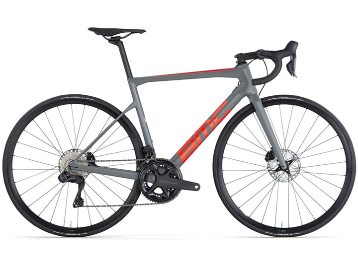 BMC Teammachine SLR Two Ultegra Di2 Racercykel Iron Grey - Ramstorlek
