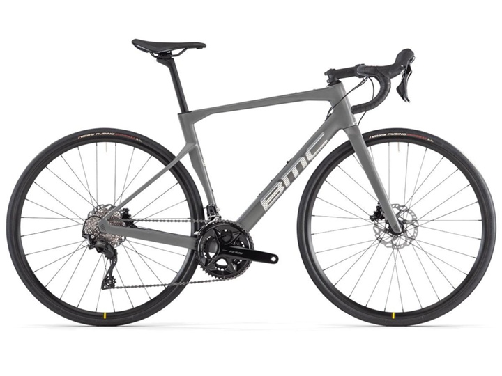 BMC Roadmachine FIVE 105 12sp Racercykel Iron Grey 2024 - Ramstorlek 5
