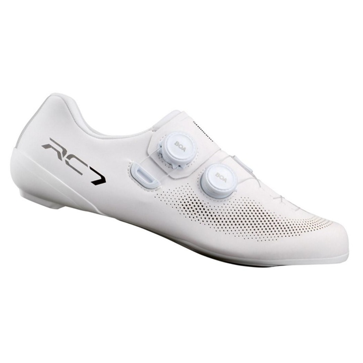 Shimano RC703 Cykelskor Racer Vit Wide - Skostorlek 42 WIDE -