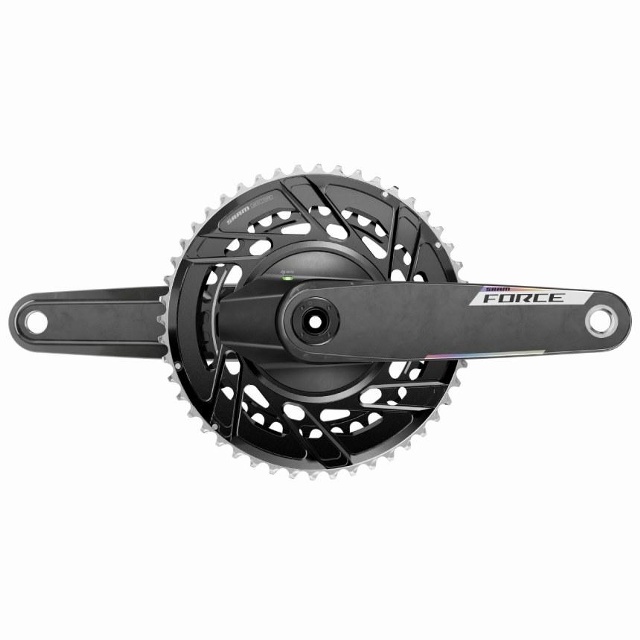 SRAM Force AXS E1 46/33t DUB Wattmätare Vevparti