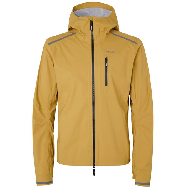 GripGrab EXPLR Waterproof Lightweight Jacket Regnjacka Mustard Yellow