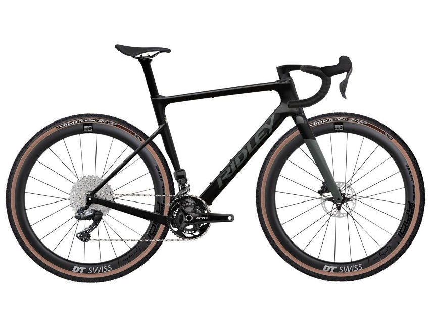 Ridley ASTR RS GRX Di2 2x12 Gravelcykel Black/Grey