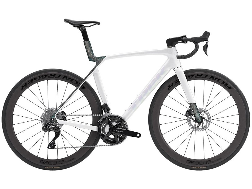 Trek Madone SL 6 105 Di2 Racercykel Gloss Crystal White/Matte Deep Smoke