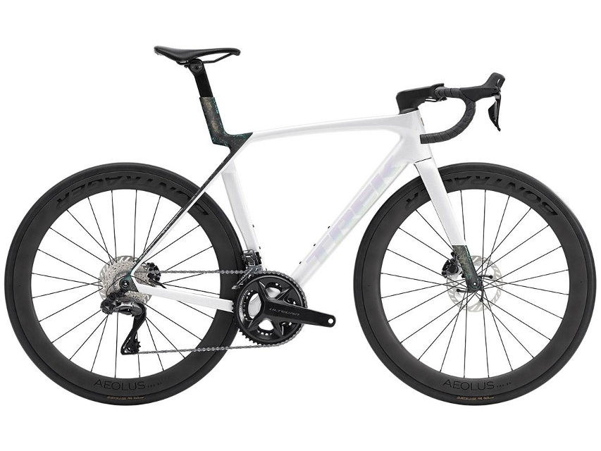 Trek Madone SL 7 Ultegra Di2 Racercykel Gloss Crystal White/Matte Deep Smoke