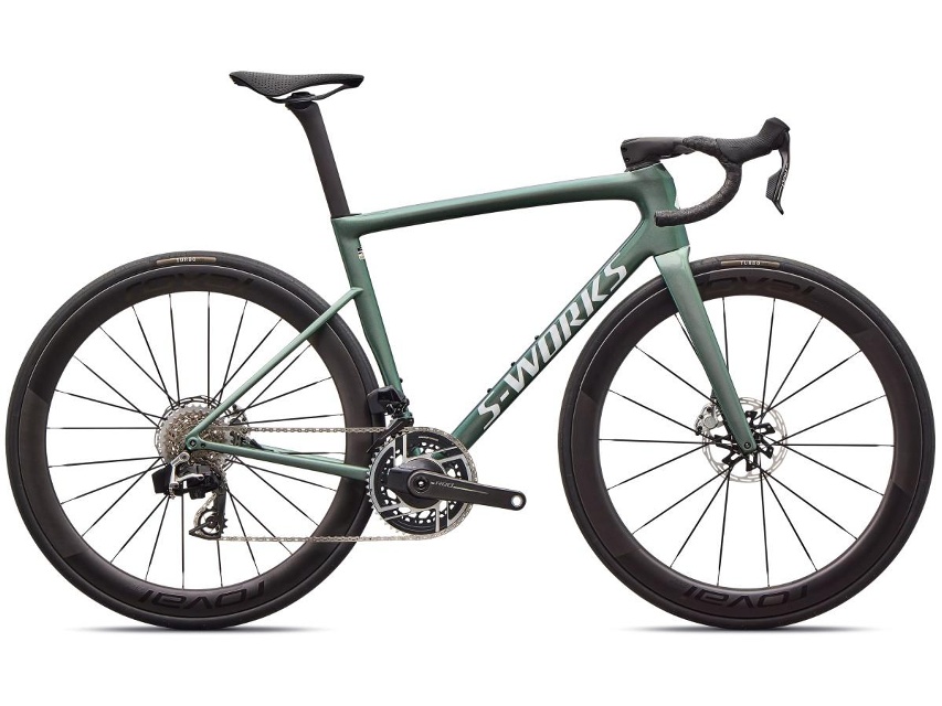 Specialized S-Works Tarmac SL8 SRAM Red AXS Racercykel Gloss Premium Fjord Metallic