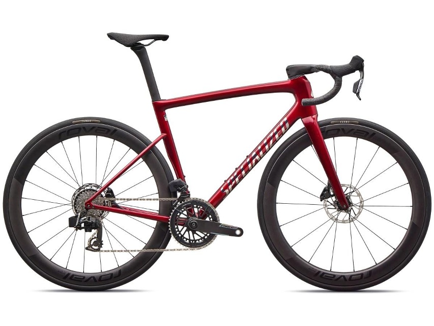 Specialized Tarmac SL8 Pro SRAM Force AXS Racercykel Gloss Red Sky