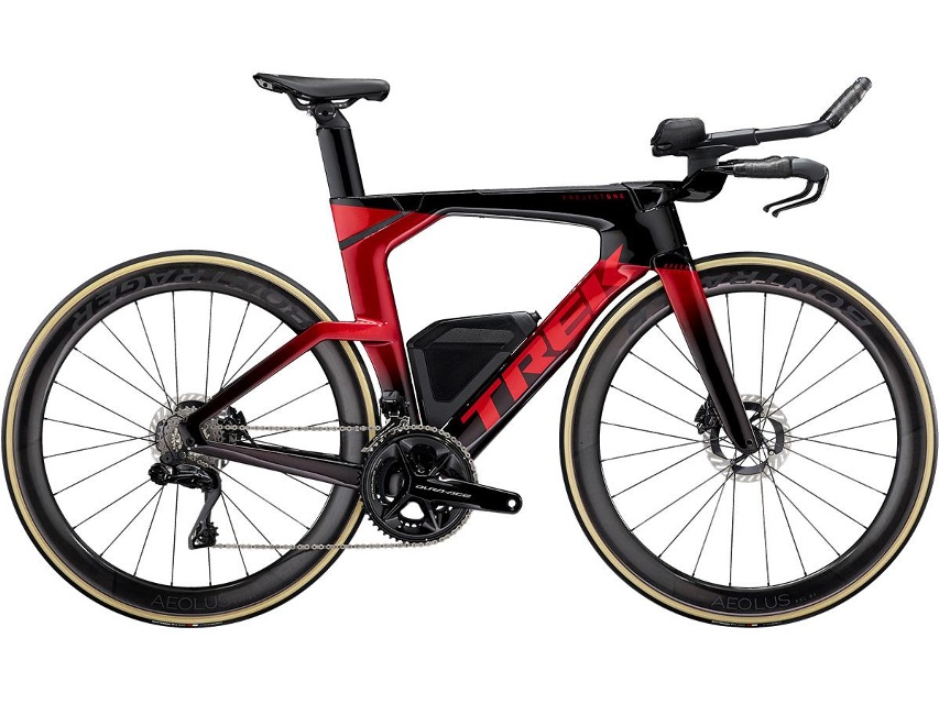 Trek Speed Concept SLR 9 Dura-Ace TT Triathloncykel Carbon Red Smoke