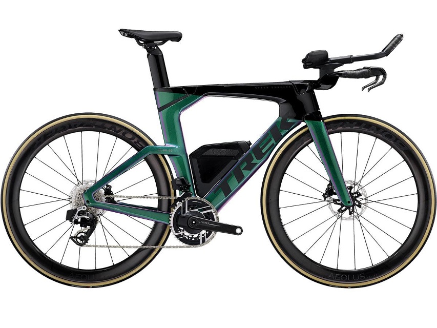 Trek Speed Concept SLR 9 SRAM Red AXS TT Triathloncykel Emerald Iris/Trek Black