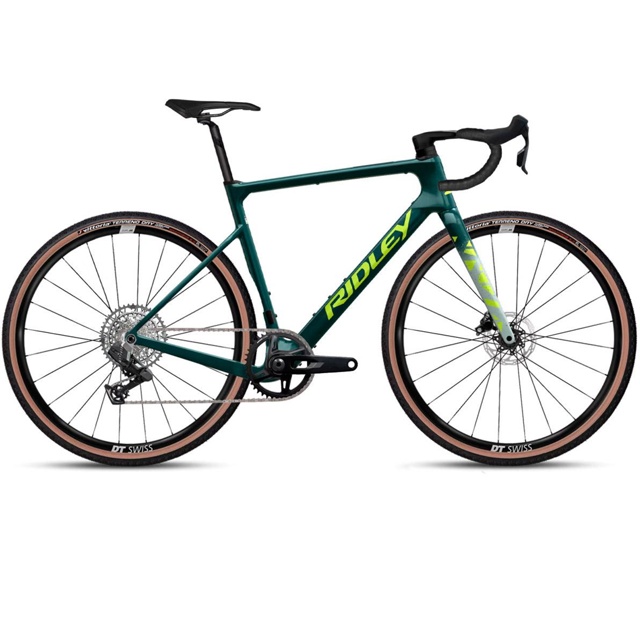 Ridley ASTR Rival XPLR 1x13 Gravelcykel Storm Green Metallic