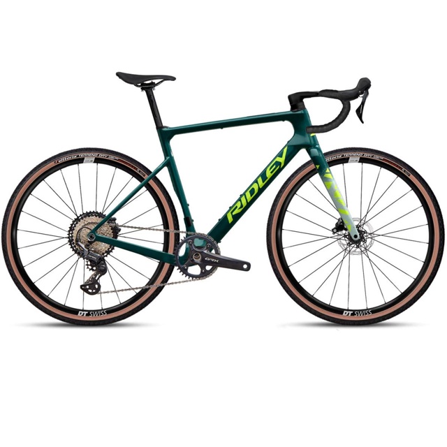 Ridley ASTR GRX600 1x12 Gravelcykel Storm Green Metallic