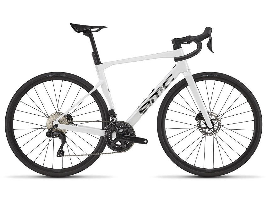 BMC Roadmachine Two 105 Di2 Racercykel Metallic White