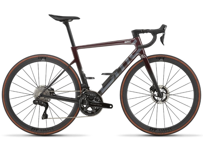 BMC Teammachine SLR 01 Two Gen 5 Dura-Ace Di2 Racercykel Red Carbon