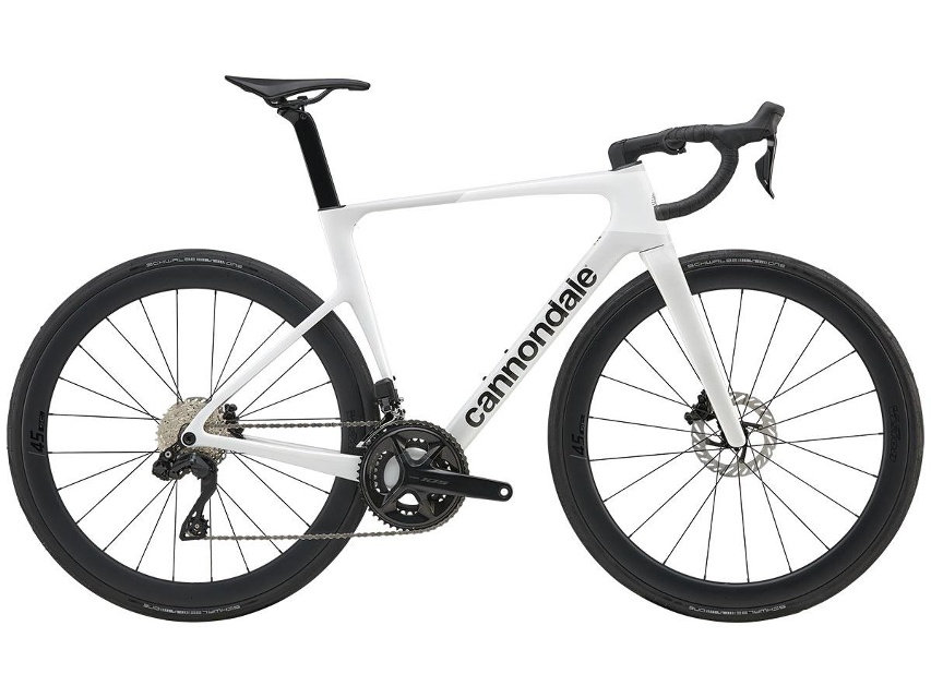 Cannondale SuperSix EVO 5 Gen 5 105 Di2 Racercykel Cashmere