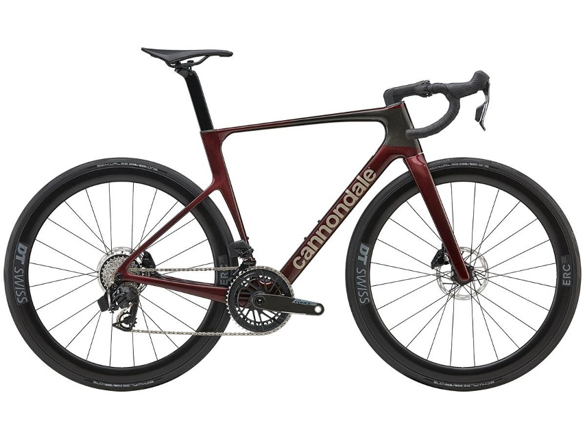 Cannondale SuperSix EVO 3 Gen 5 Force AXS Racercykel Cherry Lacquer