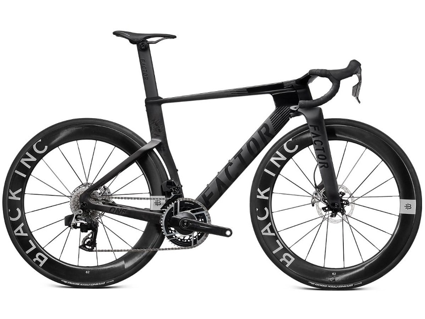 Factor ONE SRAM Red AXS Racercykel Onyx Black