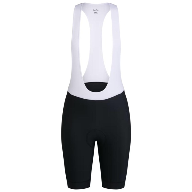 Rapha Women Core Bib Shorts Cykelbyxa Dam Black/White