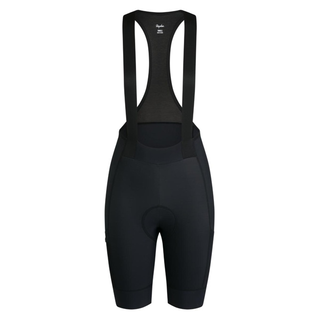 Rapha Women Brevet Element Cargo Bib Shorts Cykellbyxor Dam Black/White