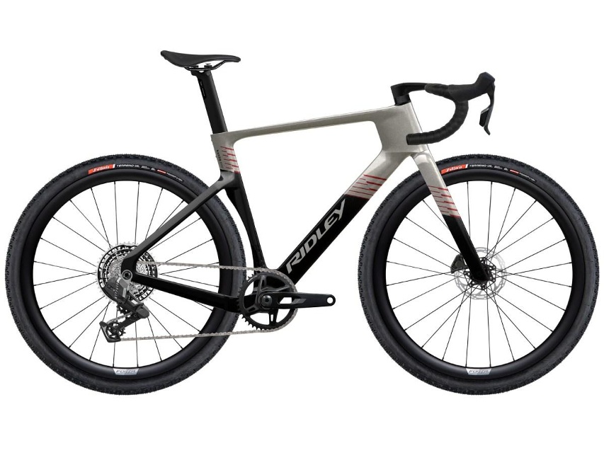 Ridley Kanzo Fast 2.0 SRAM Rival XPLR Gravelcykel Autumn Grey/UD Carbon