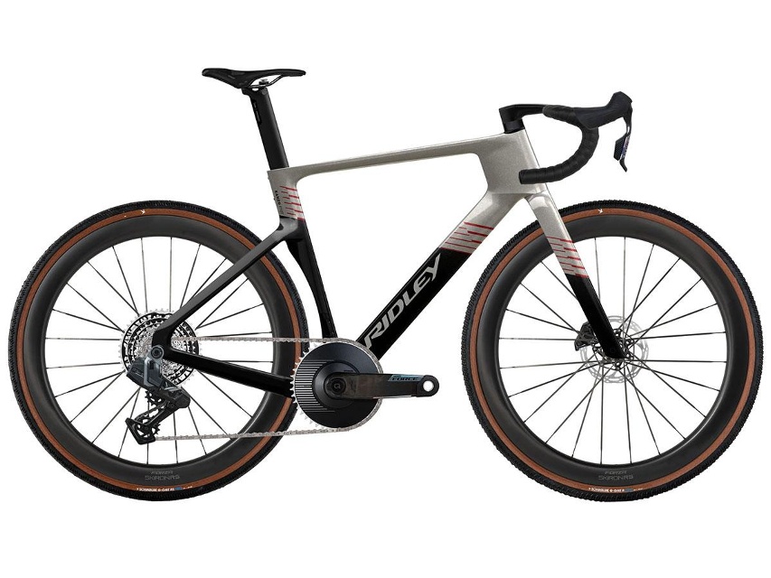 Ridley Kanzo Fast 2.0 SRAM Force XPLR Gravelcykel Autumn Grey/UD Carbon