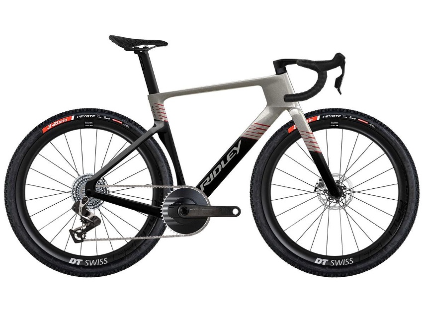 Ridley Kanzo Fast 2.0 SRAM Red XPLR Gravelcykel Autumn Grey/UD Carbon
