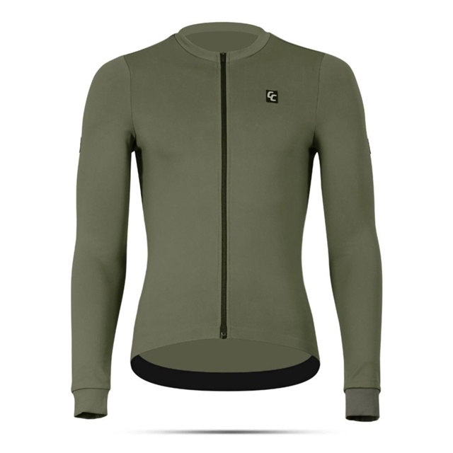 CC Classic Womens Long Sleeve Jersey Cykeltröja Army Green