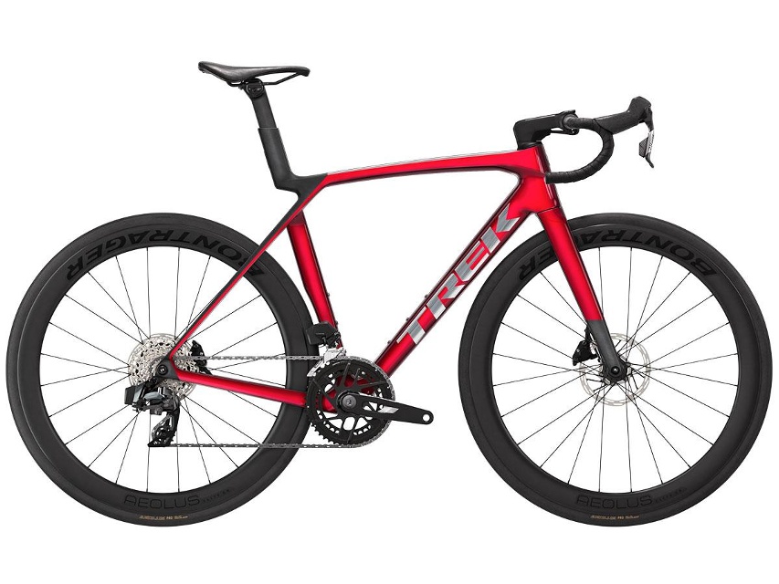 Trek Madone SL 6 SRAM Rival AXS Racercykel Gloss Fury Red/Matte Deep Smoke