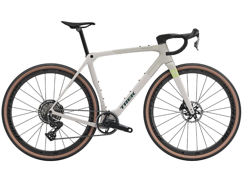 Trek Checkmate SLR 7 Force AXS Gravelcykel Buff Beige/Supernova Splatter