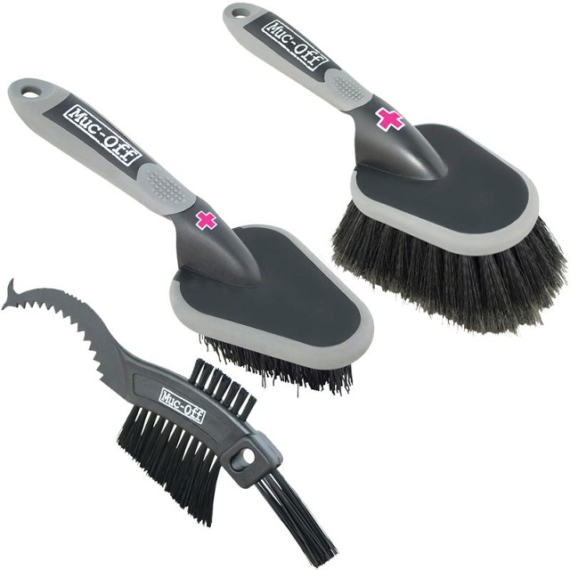 Muc Off Borstset 3st Olika Borstar