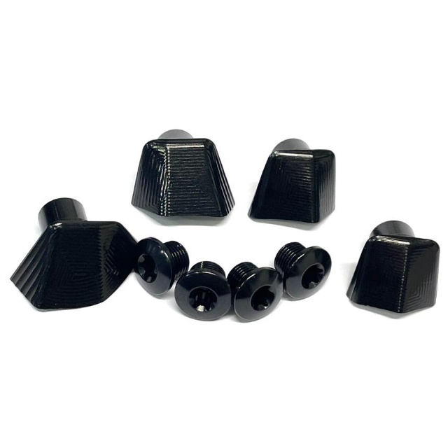 AbsoluteBLACK Chainring Bolt Cover Ultegra R8000