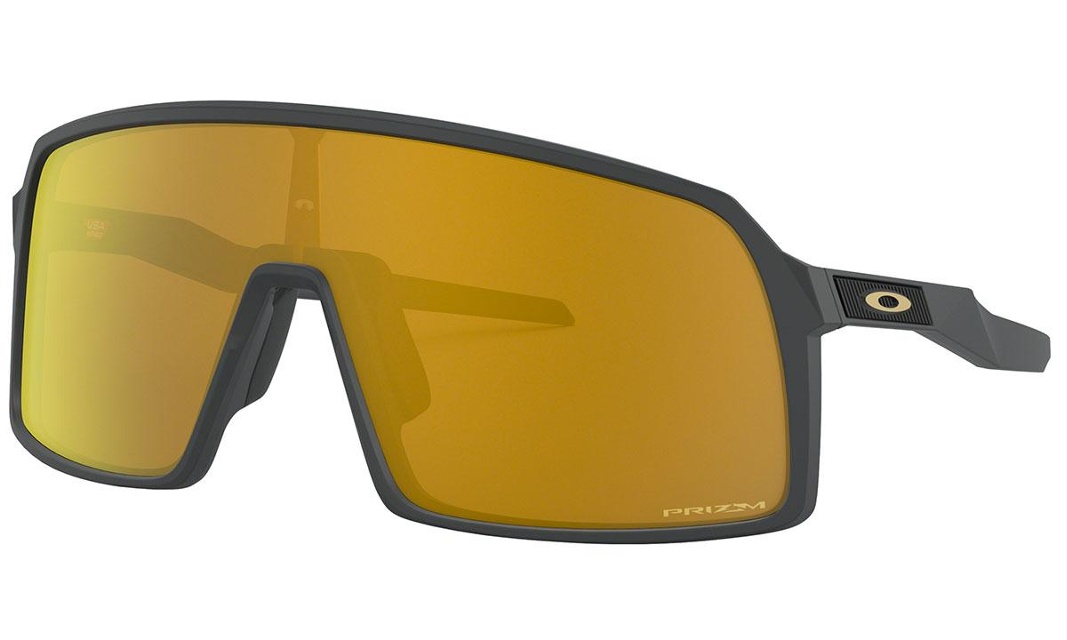 Oakley Sutro Matt Carbon Prizm 24K Glasögon