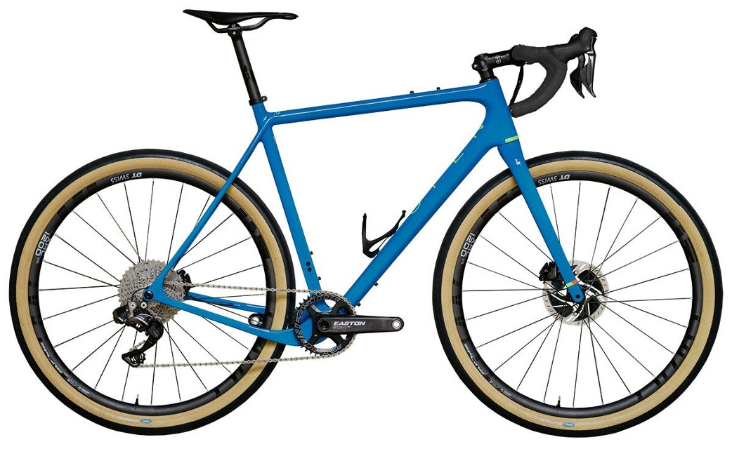 Open U.P. Shimano GRX Di2 Testbike Blå-Large