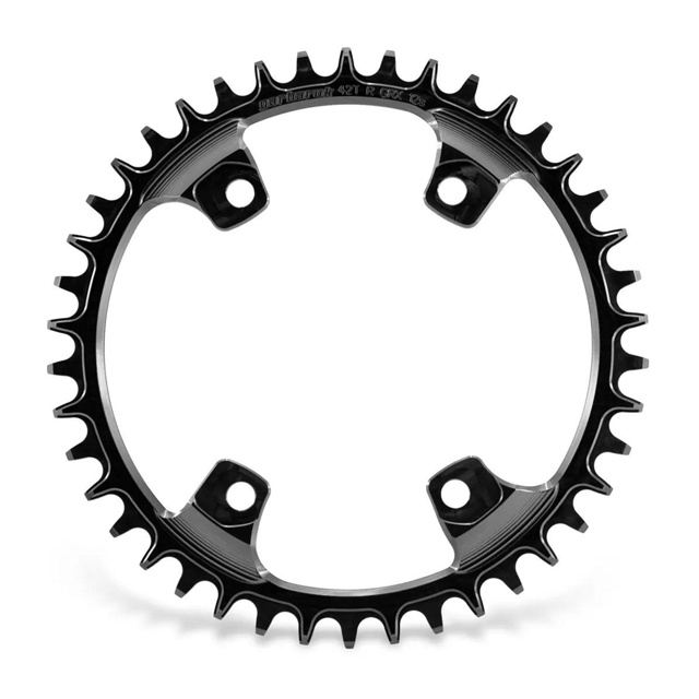 Garbaruk GRX Round 44t Offset 4,5mm Framklinga Black