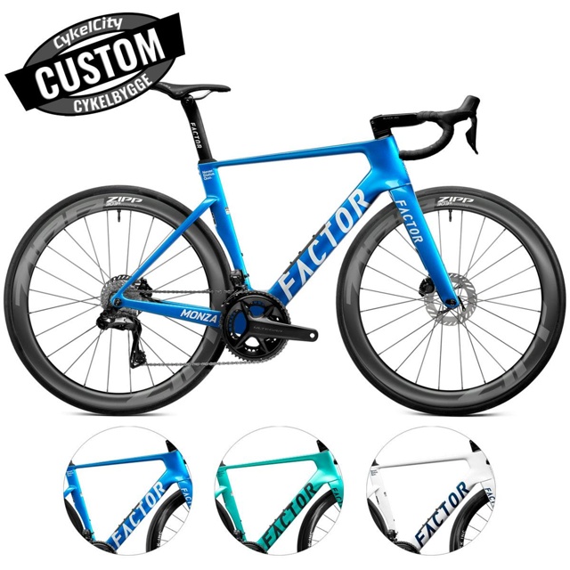 Factor Monza Rival E1 Custombyggd Racercykel
