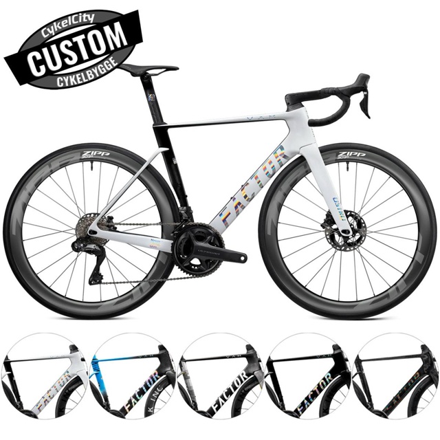Factor Ostro VAM Dura-Ace Di2 Custombyggd Racercykel