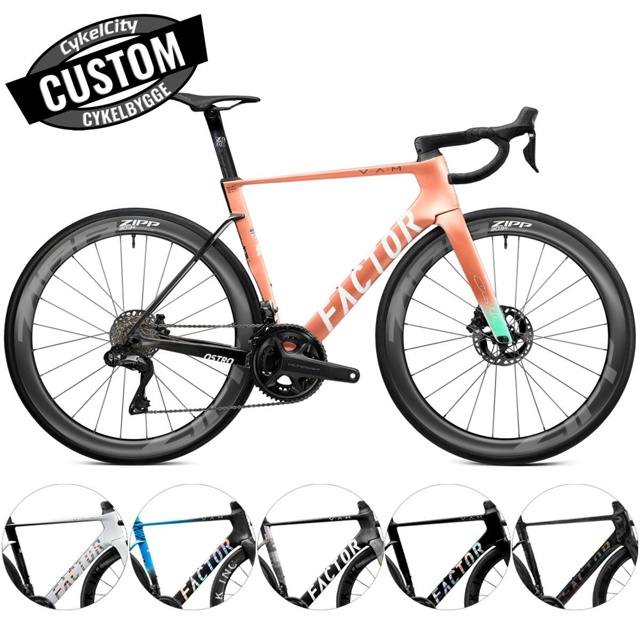 Factor Ostro VAM RED Custombyggd Racercykel