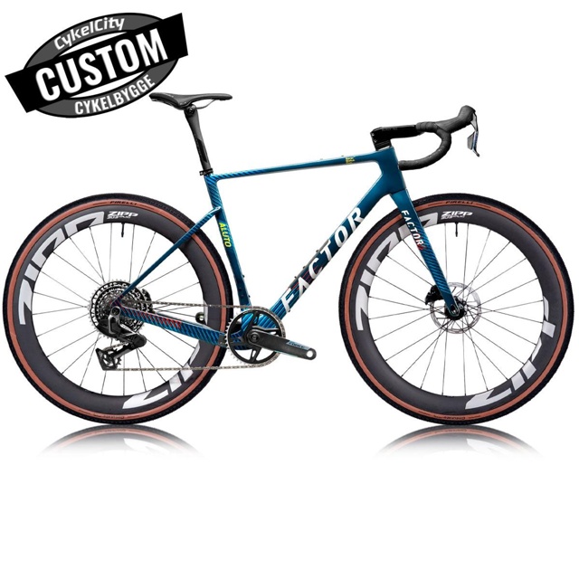Factor Aluto Rival AXS E1 Custombyggd Gravelcykel