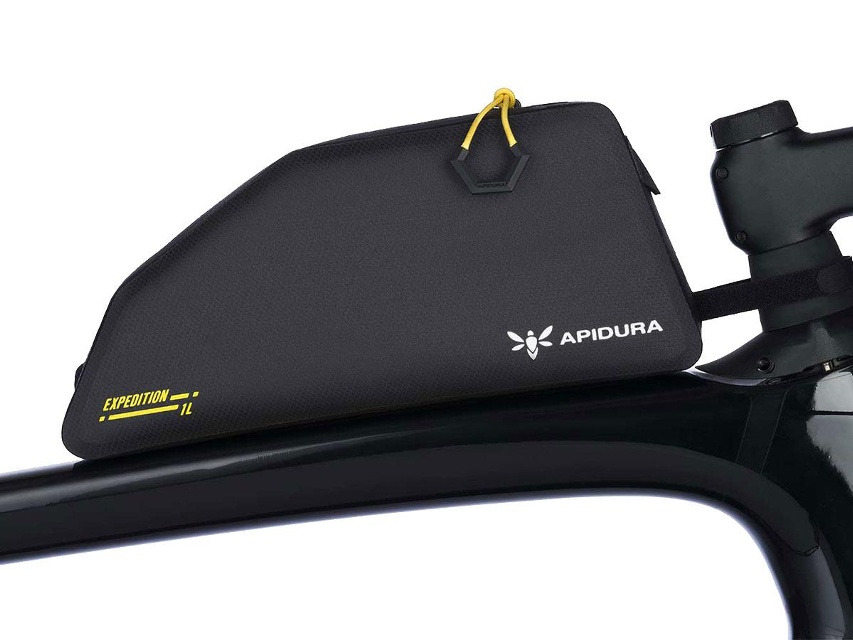 Apidura Expedition Bolt-on Top Tube Pack 1L Ramväska Black