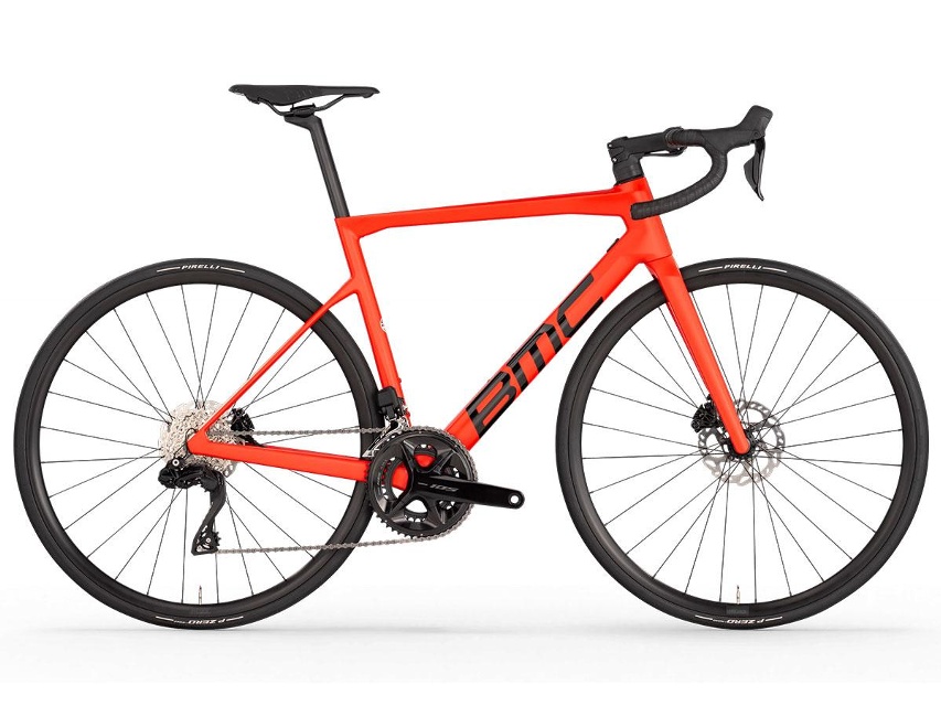 BMC Teammachine SLR Three 105 Di2 Integrated Racercykel Red