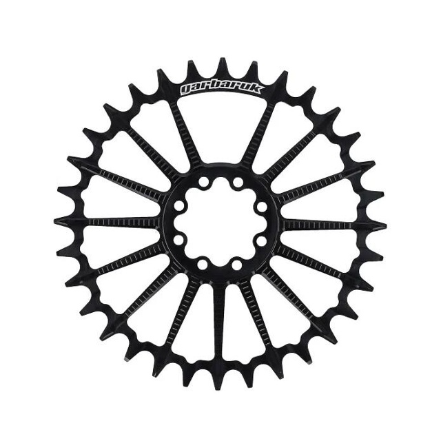 Garbaruk MTB SRAM 8-bolt Round Framklinga Black