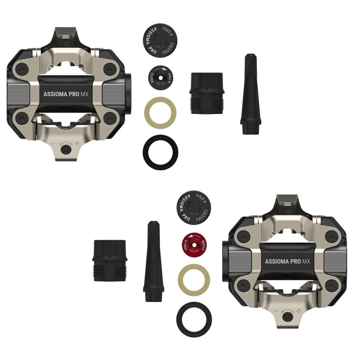 Favero Assioma Pro MX Pedalbody Wattmätare i gruppen Komponenter / Effektmätare hos CykelCity (10230)