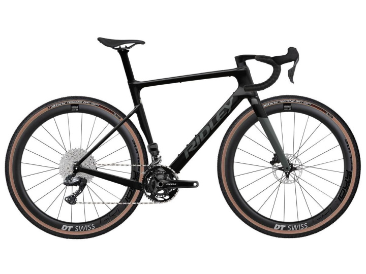 Ridley ASTR RS GRX Di2 2x12 Gravelcykel Black/Grey i gruppen Cyklar / Gravelcykel/cyclocross hos CykelCity (10296)