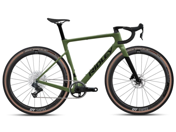 Ridley ASTR RS Force XPLR E1 Gravelcykel Crocodile Green i gruppen Cyklar / Gravelcykel/cyclocross hos CykelCity (10299)
