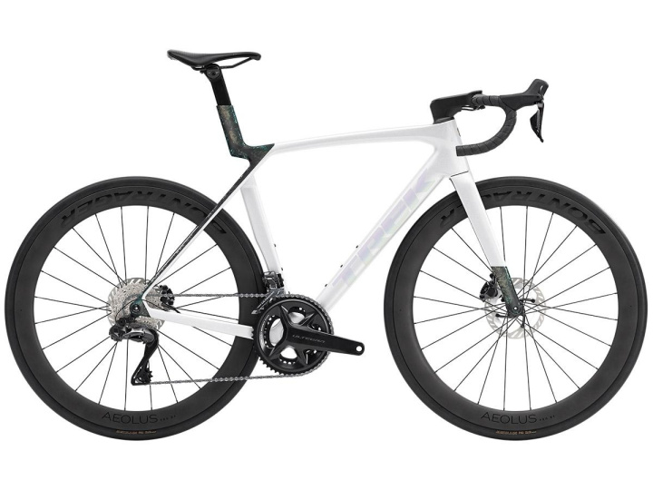 Trek Madone SL 7 Ultegra Di2 Racercykel Gloss Crystal White/Matte Deep Smoke i gruppen Cyklar / Racercykel hos CykelCity (10330)