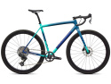 Specialized Crux Expert Rival XPLR AXS Gravelcykel Grey Blue Lagoon