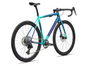 Specialized Crux Expert Rival XPLR AXS Gravelcykel Grey Blue Lagoon