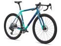 Specialized Crux Expert Rival XPLR AXS Gravelcykel Grey Blue Lagoon